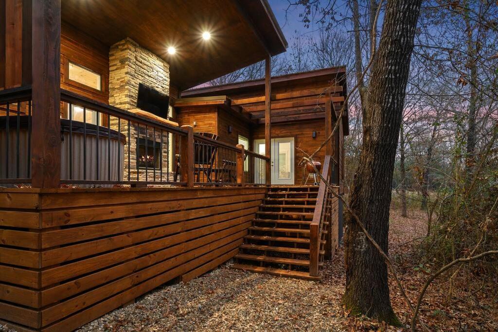 Diamond Cabin W/ Jet Shower & Secluded Back Deck! 브로큰보우 외부 사진